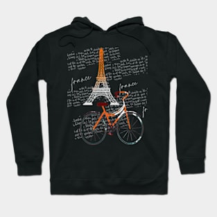 ciclismo francia vintage Hoodie